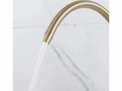 Outlet Rea Grifo Para Cocina Eco Fresh Brush Gold Dorado
