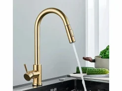 New Rea Grifo Para Cocina Fresh Gold Dorado