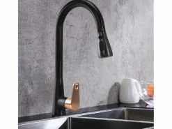 Online Grifo Para Cocina Mild Black/Rose Gold Grifo De Cocina
