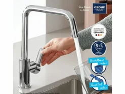 GROHE Start 2021 grifo de cocina monomando caño alto cromo