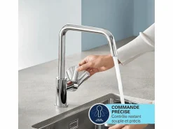 GROHE Start 2021 grifo de cocina monomando caño alto cromo