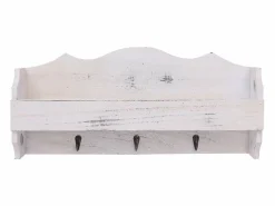 New Gryfel Perchero de pared de madera 50x10x23 cm Perchero