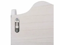 Clearance Garden Furniture Gryfel Perchero de pared de madera 50x10x30 cm Blanco
