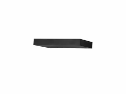 Discount Guia - Aplique de pared LED Fabas Luce de aluminio - LED integrado IP20 - 24 cm Negro