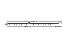 Discount Guirnalda Cable LED Classic 35m 3000K Blanco Cálido Guirnalda Luminosa