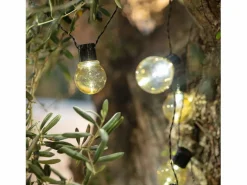 Ledkia Guirnalda de Bombillas LED Solar Nikola 2m 6000K Blanco Frío