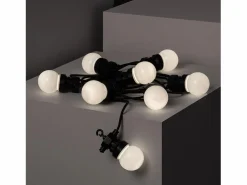 Outlet Ledkia Guirnalda de Bombillas LED Solar Exterior Kuiper 7m Blanco