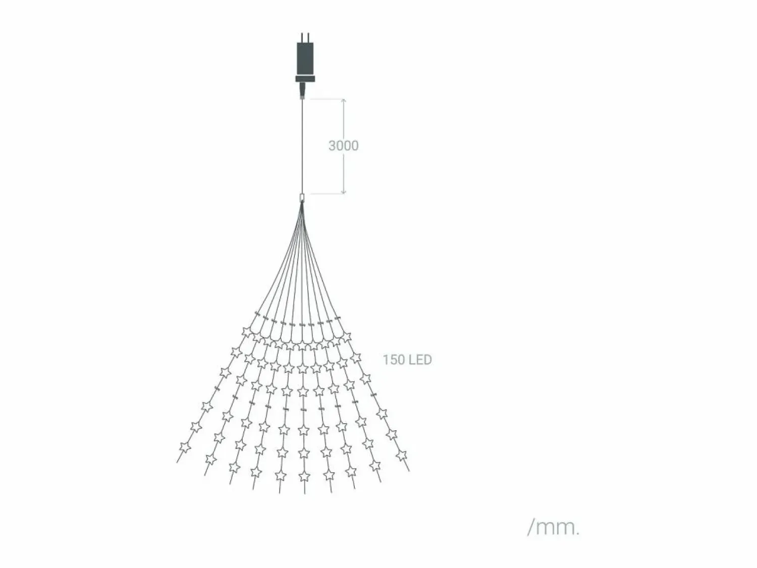 Best Ledkia Guirnalda de Luces LED Fireflies 1.4m 3000K Cálido Blanco