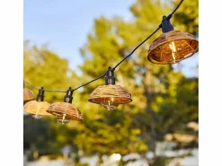 Discount Lumisky Guirnalda de ratán sintético 5.70M COTTAGE Beige