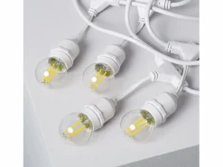 Ledkia Guirnalda Exterior con Bombillas LED E27 Filamento 5.5m IP65 4000K Neutro