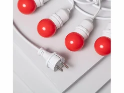 Online Ledkia Guirnalda Exterior con Bombillas LED E27 5.5m IP65 Blanco Rojo Multicolor