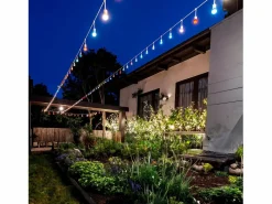 Discount Guirnalda Exterior con Bombillas LED E27 5.5m IP65 Blanco Azul Guirnalda Luminosa