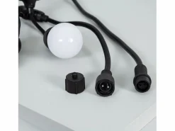 Online Ledkia Guirnalda Exterior con Bombillas LED E27 5.5m IP65 Negro Blanco Multicolor