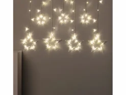 Ledkia Guirnalda Exterior LED Estrella 1.2m 3000K Blanco Cálido