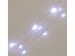 Ledkia Guirnalda Exterior LED Transparente Frío 6m 6000K Frío