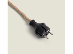 Sale Ledkia Guirnalda Hemp Naturae Luces Exterior 10 Portalámparas Textil Natural 10m IP65 10 m Marru00f3n chocolate