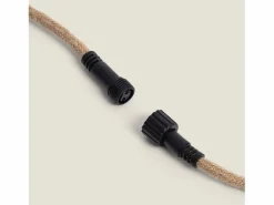 Sale Ledkia Guirnalda Hemp Naturae Luces Exterior 10 Portalámparas Textil Natural 10m IP65 10 m Marru00f3n chocolate