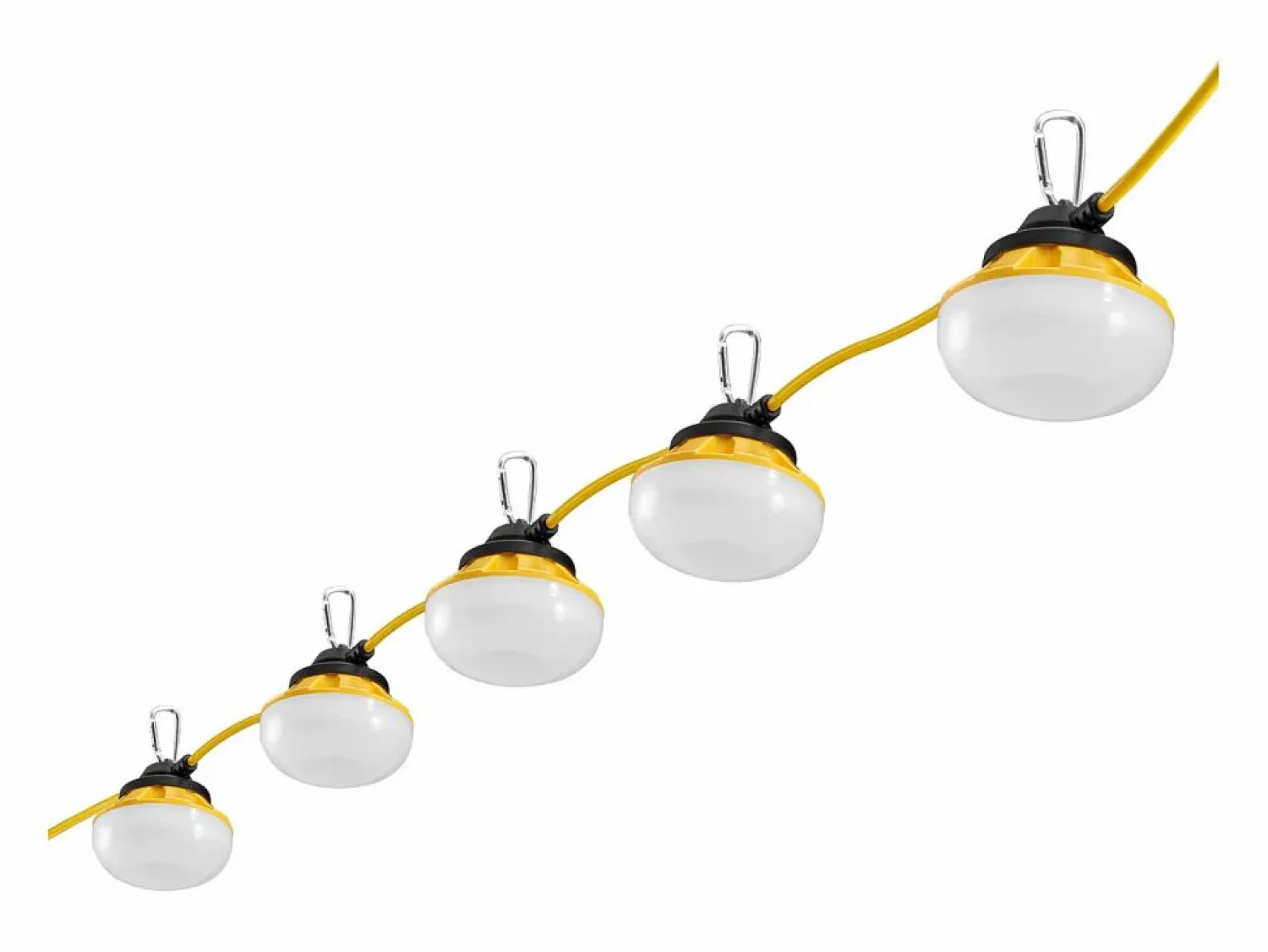 New Guirnalda Luminosa, SucceBuy Guirnalda Luminosa de Obra 30,5 m 100 W 10 000 lm Impermeable Conectable Guirnalda Luminosa