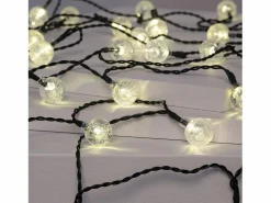 Online Guirnalda Solar Exterior 30 Bolas LED 5m 3000K Blanco Cálido Guirnalda Luminosa