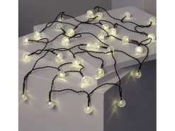 Online Guirnalda Solar Exterior 30 Bolas LED 5m 3000K Blanco Cálido Guirnalda Luminosa