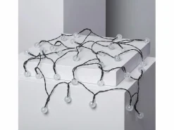 Online Guirnalda Solar Exterior 30 Bolas LED 5m 3000K Blanco Cálido Guirnalda Luminosa