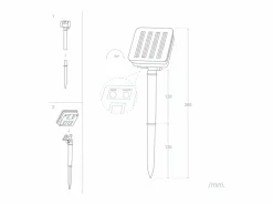 Online Guirnalda Solar Exterior 30 Bolas LED 5m 3000K Blanco Cálido Guirnalda Luminosa