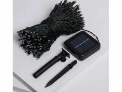 Ledkia Guirnalda Solar Exterior Cable LED 22m 3000K Blanco Cálido