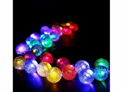 Ledkia Guirnalda Solar Exterior 30 Bolas LED 5m RGB