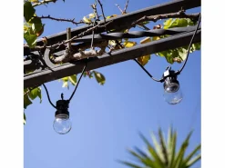 Hot Ledkia Guirnalda Solar Exterior LED de Bombillas Kepler 7m Transparente