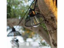 Ledkia Guirnalda Solar Exterior LED de Bombillas Kodos 6.5m 3000K Blanco Cálido
