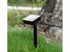 Ledkia Guirnalda Solar Exterior LED de Bombillas Kodos 6.5m 3000K Blanco Cálido