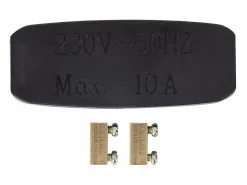 Online Ledkia Guirnaldas para Exterior IP44 Cable Eléctrico Plano con Portalámparas E27 a Medida 10 m Negro