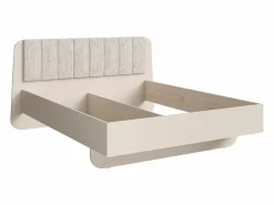 Meublorama Habitación completa AMALIE – Cama con canapé 180x200 cm, armario, cómoda, 2 mesitas de noche y estanterías