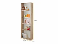 Clearance Habitación juvenil DENVER: armario de 3 puertas, cama, biblioteca, escritorio, estantería Dormitorio Completo