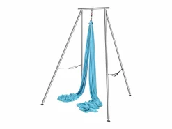 Hot Hamaca de Yoga SucceBuy, Armazón y Hamaca de Yoga Aéreo, Carga de 250 kg, Kit de Hamaca Aérea, para el Yoga Interior y Exterior, Azul