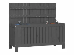 Garden Furniture Hara Caja de almacenaje jardín madera de pino 108x42,5x54 cm