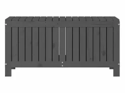 Garden Furniture Hara Caja de almacenaje jardín madera de pino 108x42,5x54 cm