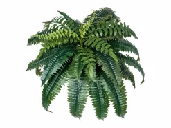 Helecho Artificial SucceBuy, Pack de 2, Helecho Falso de Boston 90-100 cm, 35 Hojas, Colgante, Decoración Interior/Exterior, Hogar/Oficina, Maceta No Incluida