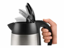 Sale Hervidor eléctrico inalámbrico DesignLine 1,7L acero inoxidable con filtro anticalcáreo extraíble Pequeño Electrodoméstico