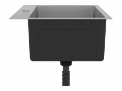 Hot Hicksville Fregadero de cocina hecho a mano acero inoxidable Fregadero