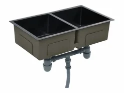 Garden Furniture Hicksville Fregadero de cocina hecho a mano acero inoxidable