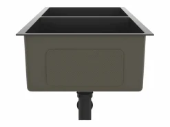 Discount Hicksville Fregadero hecho a mano acero inoxidable Fregadero