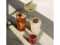 Discount Highball - Juego de 4 copas para cóctel y vino aromático de 41 cl, cristal, diseño elegante - Zafferano, fabricado en Italia Vaso
