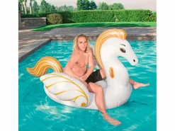 Basic Hinchable caballo Pegaso Bestway con asas 231 x 150 cm