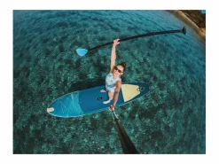 WATTSUP Hinchable Sup MARLIN 12'5 - 378x86x15cm Dropstitch - Pack Paddle Leash Pump Carry Bag Azul