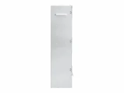 Horno ahumador astillas madera acero galvanizado 44,5x29x110 cm ES458874