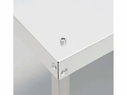 Sale vidaxl Horno ahumador de barbacoa con mesa acero galvanizado Plateado