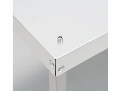 Outlet Horno ahumador de barbacoa con mesa acero galvanizado Barbacoa
