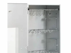 vidaxl Horno ahumador de BBQ con generador humo frío acero galvanizado