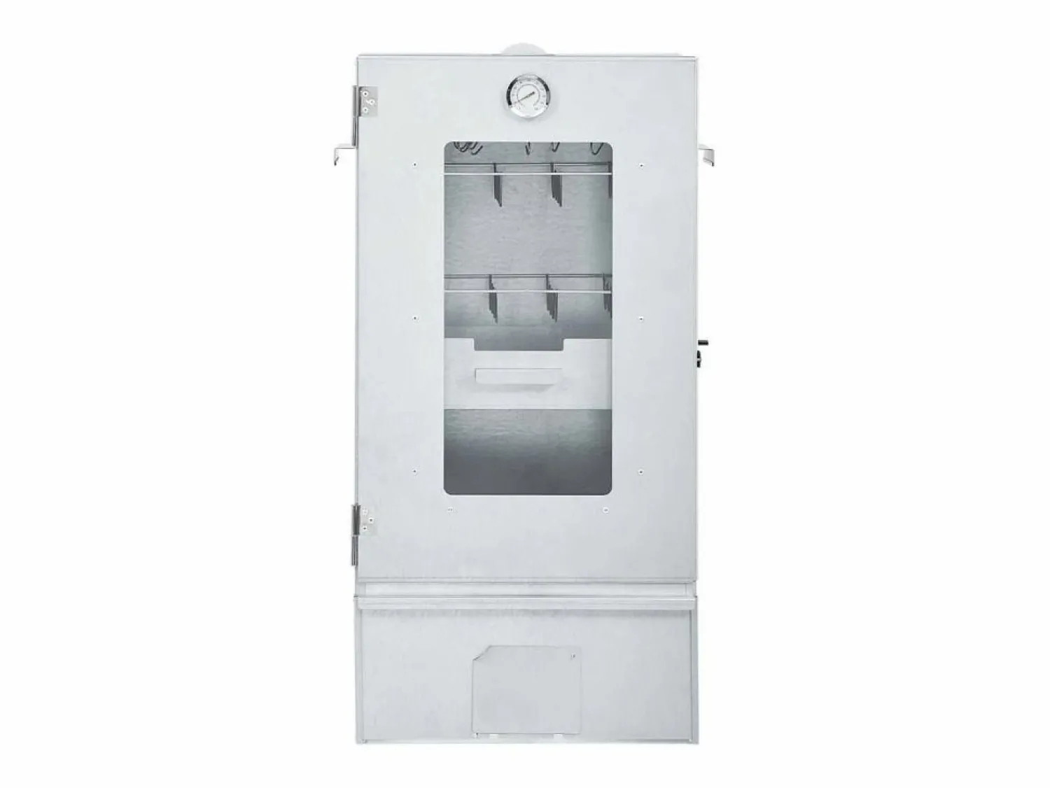 Outlet vidaxl Horno ahumador de BBQ con generador humo frío acero galvanizado Plateado